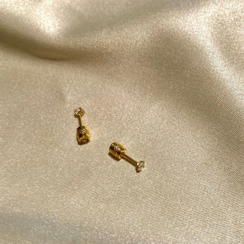 3mm Diamond Sleeper Stud