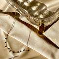 Drop Circle Chain Necklace