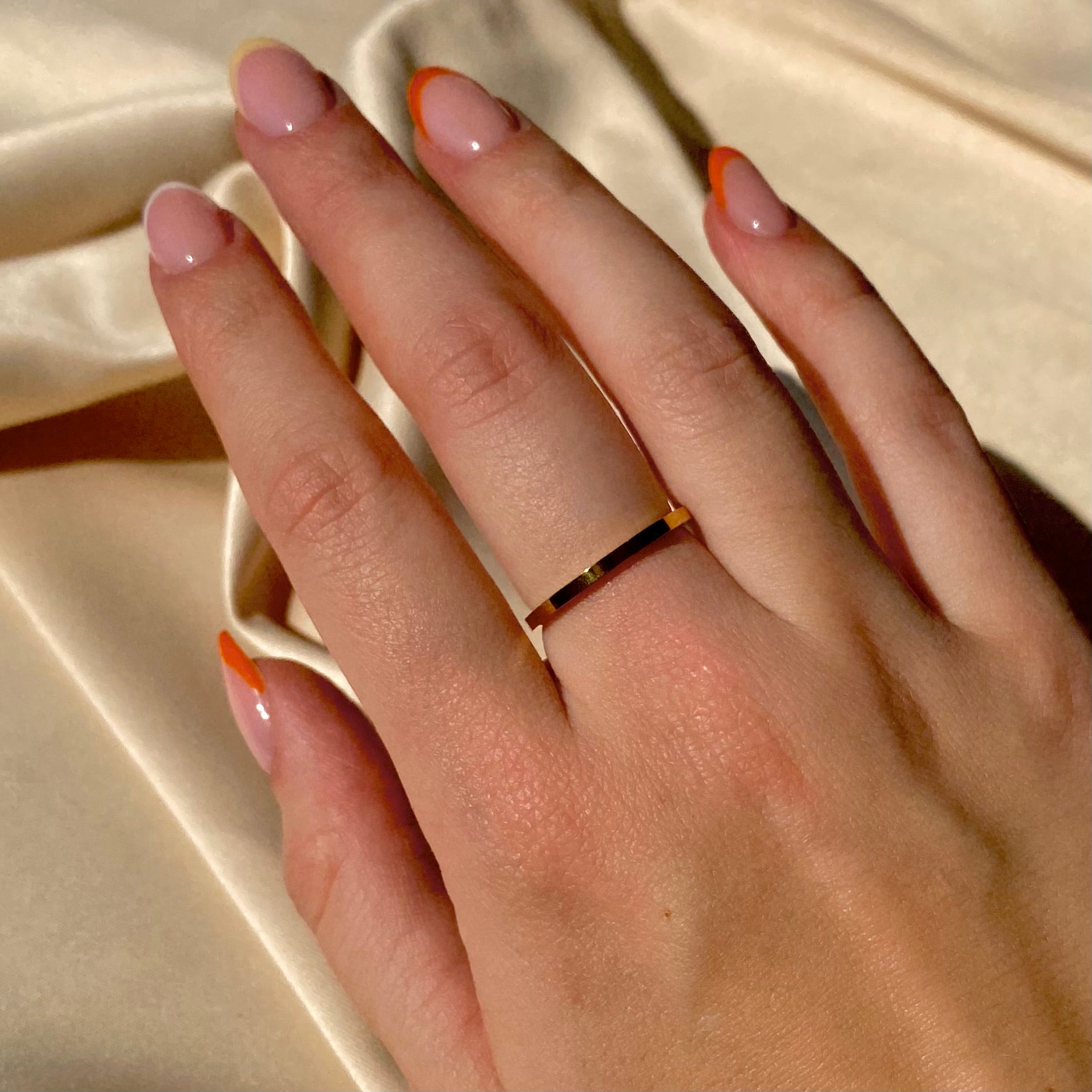 Minimalist Gold Band Ring