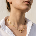 Serena Herringbone Necklace